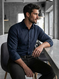 Férfi Ing Gránát OZONEE V/V188Z