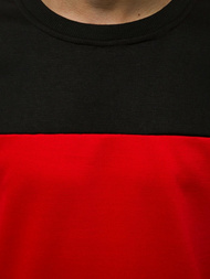 Férfi blúz Piros OZONEE JS/JZ11053