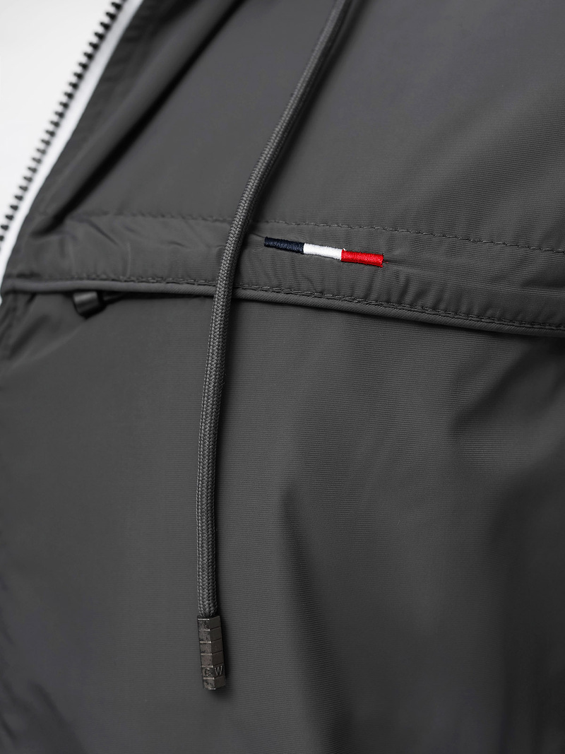 Férfi megfordítható kabát szürke OZONEE JS/16M9207/92