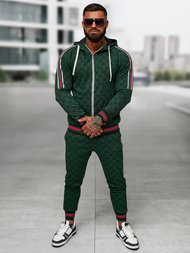 Férfi melegítő együttes zöld OZONEE O/FF5111AB