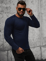 Férfi hosszú ujjú póló gránát OZONEE O/B262