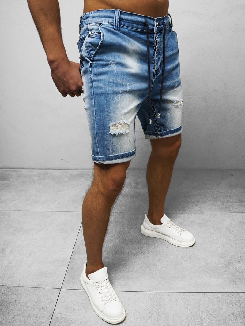 Férfi Rövidnadrág Világos-Kék OZONEE NB/MP0036BC/1