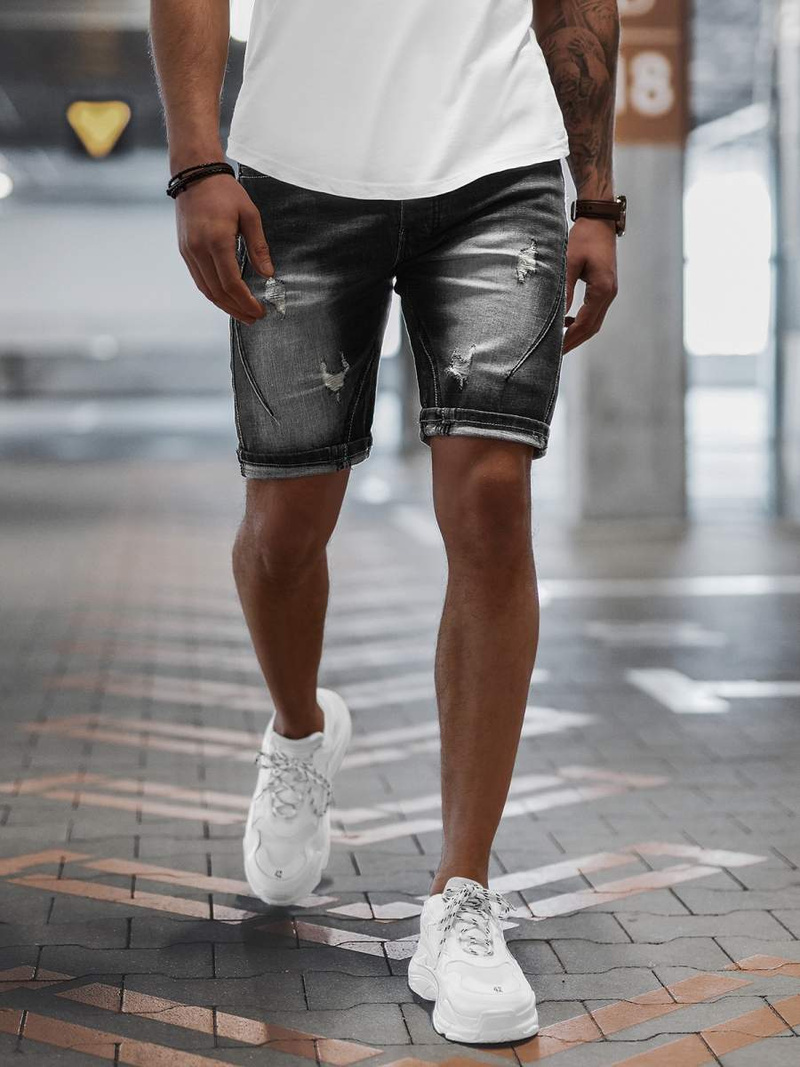 Férfi Rövidnadrág Fekete OZONEE NB/MP0040NZ