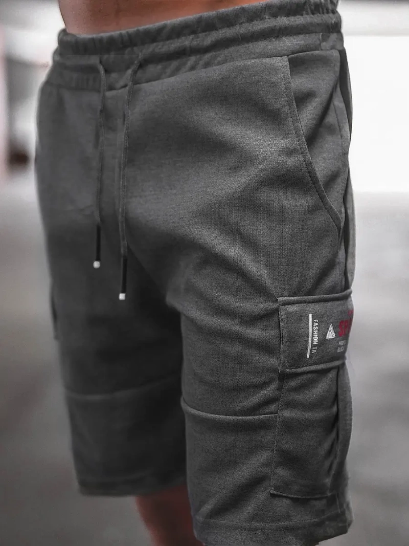 Férfi Rövidnadrág Grafit OZONEE O/WW20016/3