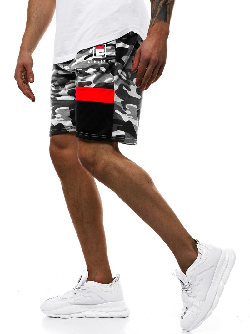 Férfi rövidnadrág Szürke JS/KK300160