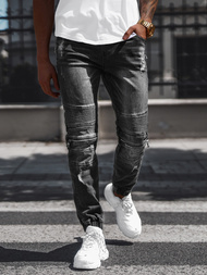 Férfi Nadrág Jogger Fekete OZONEE NB/MP0077N