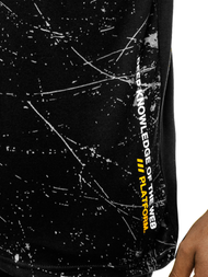 Férfi póló Fekete OZONEE JS/SS10917Z