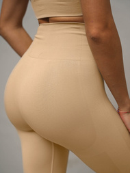 Kétrészes Női Tréning Szett Bézs OZONEE O/YJS7714