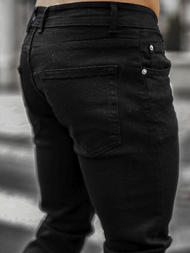 Férfi Farmer Nadrág Fekete OZONEE E/5195/03