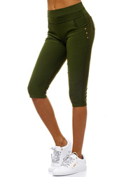Női leggings Khaki OZONEE JS/1041/A7