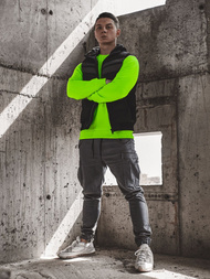 Férfi nadrág jogger Szürke OZONEE A/1005