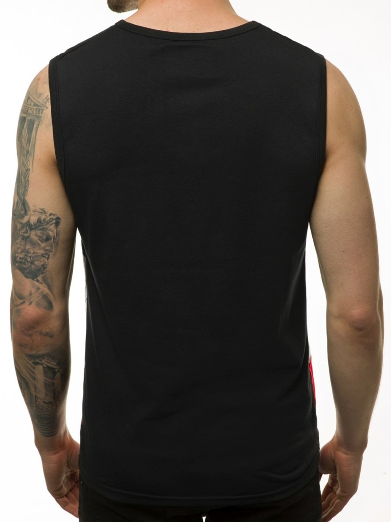 Férfi trikó Fekete OZONEE JS/SS11065