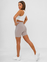 Rövid női leggings mohaachát OZONEE JS/XY24026S