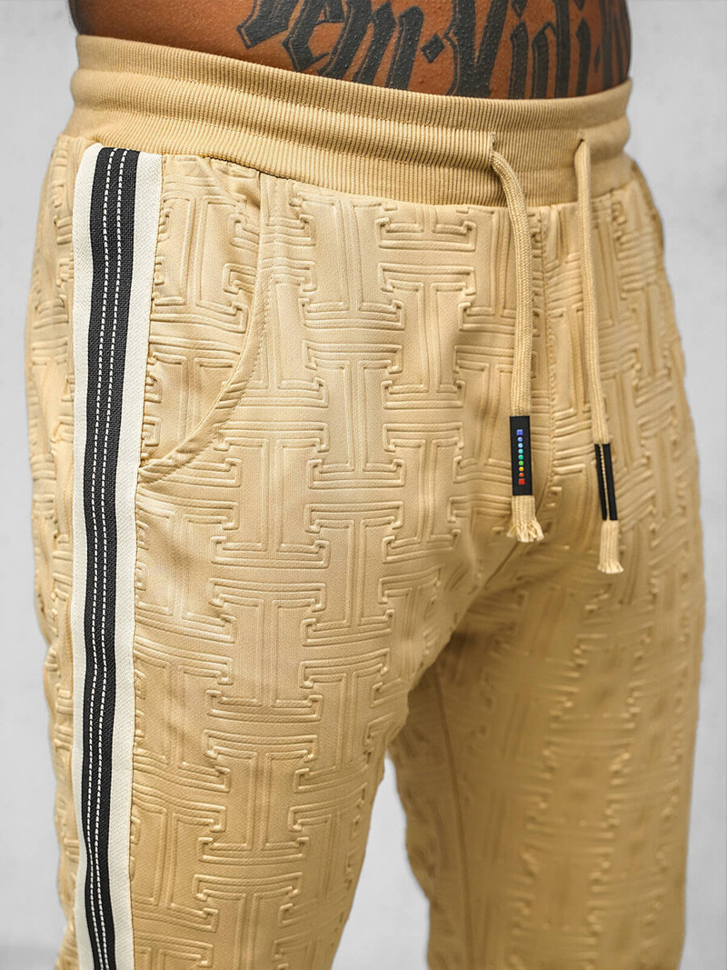 Férfi Szabadidő Együttes Bézs OZONEE O/3C101/2