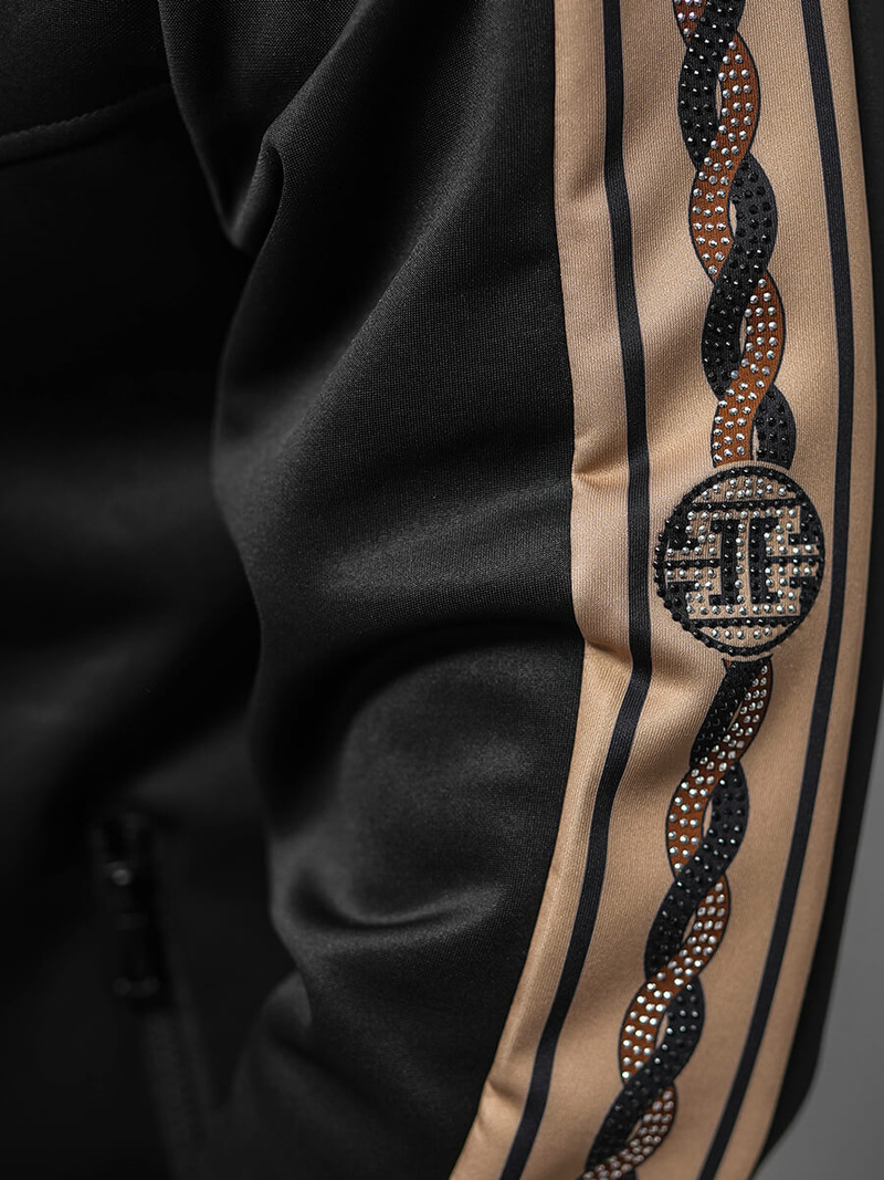 Férfi Szabadidő Együttes Fekete OZONEE O/3A167