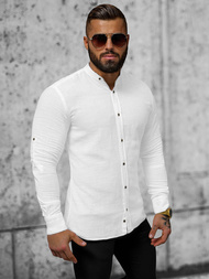 Férfi Ing Fehér OZONEE O/V33