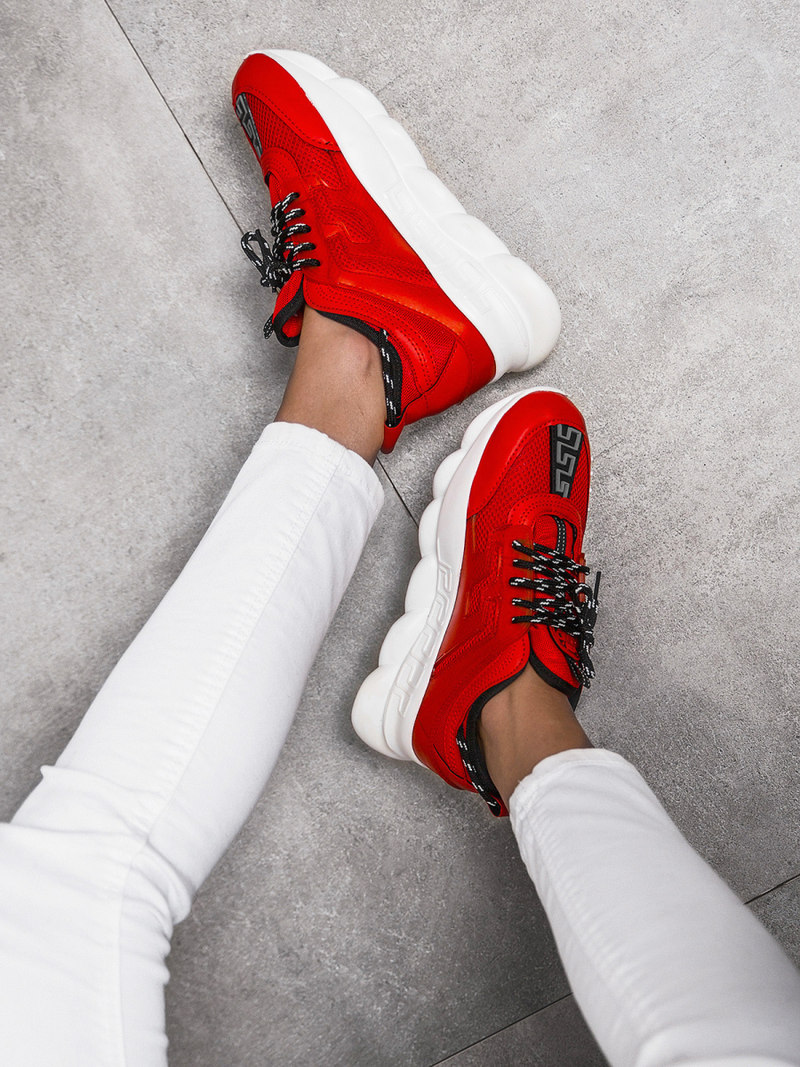 Női sneakersek Piros OZONEE G/2021