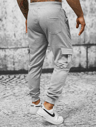 Férfi melegítő nadrág szürke OZONEE JS/8K1130/2