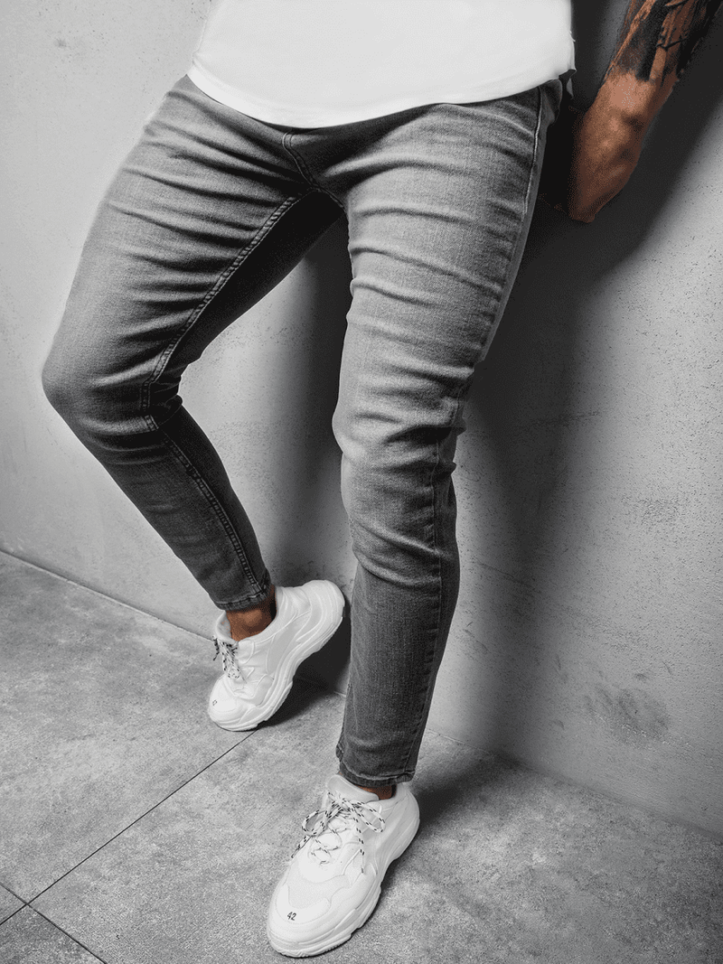 Férfi farmer nadrág Szürke OZONEE DP/700/01