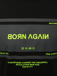 Férfi atléta fekete-sárga OZONEE MACH/M1152Z