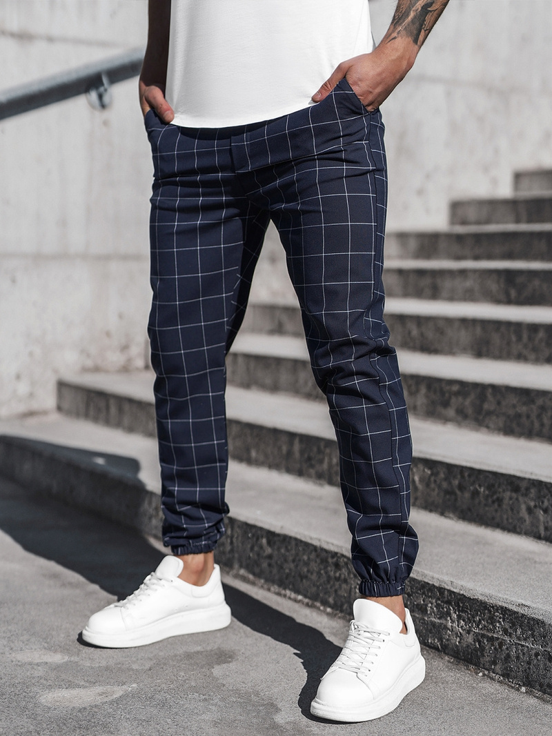 Férfi chino nadrág gránát OZONEE DJ/2275/22Z