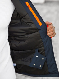 Férfi téli kabát gránát OZONEE JS/HH011/50Z