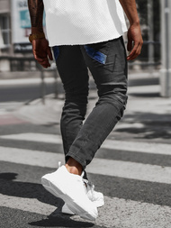 Férfi Farmer Nadrág Fekete OZONEE NB/MP0025N