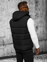 Férfi Mellény Fekete OZONEE JS/84M3028/392