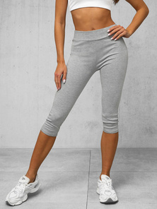 Női Leggings 3/4 Szürke OZONEE JS/1045/A3Z