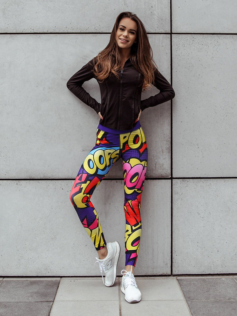 Női leggings Színes OZONEE O/20937