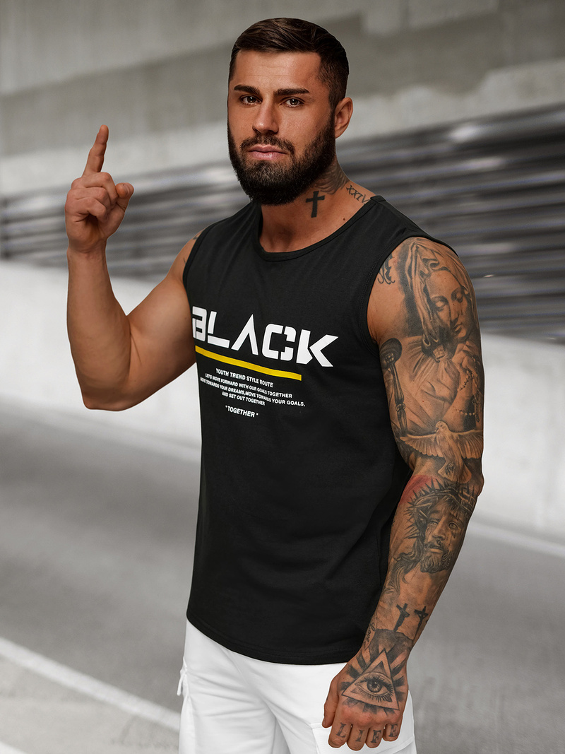 Férfi Atléta Fekete OZONEE JS/8B1712/3