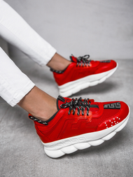 Női sneakersek Piros OZONEE G/2021