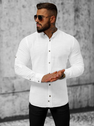 Férfi Ing Fehér OZONEE O/V33