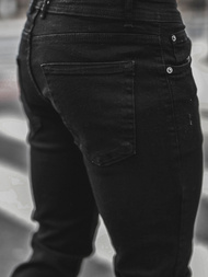 Férfi Farmer Nadrág Fekete OZONEE E/5195/01