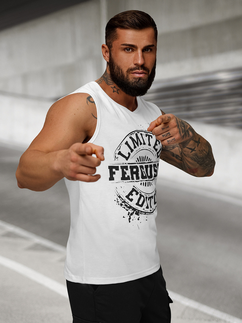 Férfi Atléta Fehér OZONEE JS/8B1725/1Z