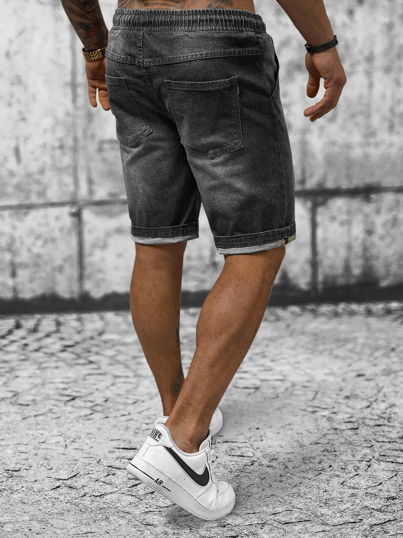 Férfi Rövidnadrág Fekete OZONEE NB/MP0276GS