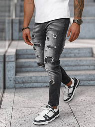 Férfi farmer nadrág fekete OZONEE NB/MP0152N