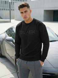 Férfi Melegítő Felső Fekete OZONEE JS/8B1992/3