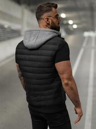 Férfi Mellény Fekete OZONEE JS/8M983/392