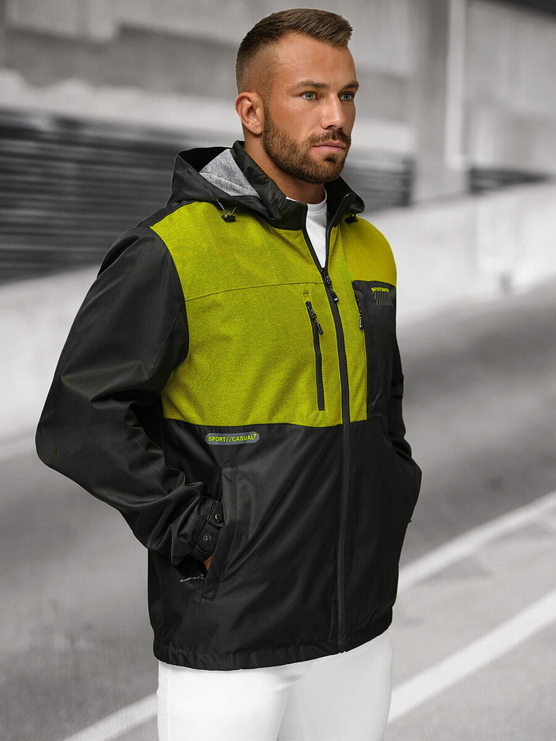 Férfi dzseki fekete OZONEE JS/22M311/392Z