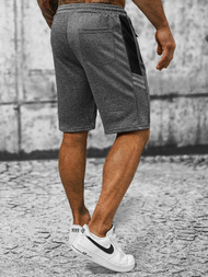 Férfi Rövidnadrág Grafit OZONEE JS/8K280