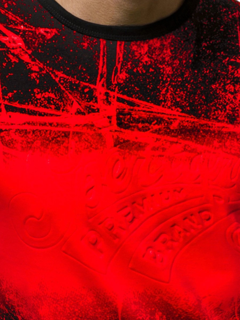 Férfi póló Piros OZONEE JS/SS11017