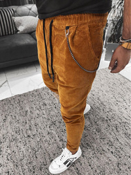 Férfi kordbársony nadrág camel OZONEE DR/K95/3Z