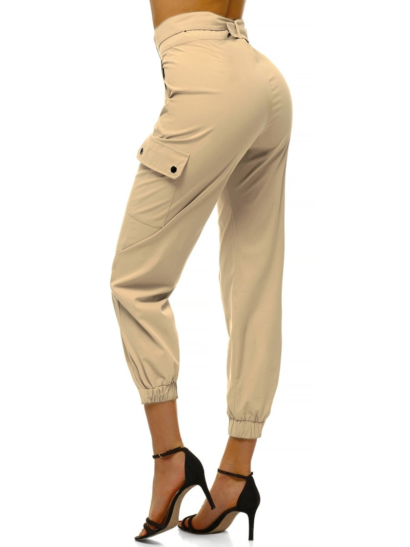 Női jogger nadrág Bézs OZONEE O/HM001