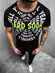 Férfi póló Fekete OZONEE JS/KS1948Z