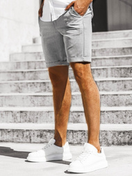 Férfi chino rövidnadrág Szürke OZONEE DJ/1008