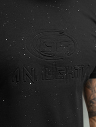 Férfi Póló Fekete OZONEE O/QQ1390