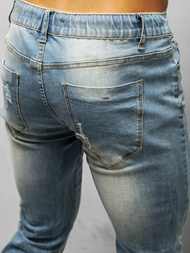 Férfi farmer nadrág világos-kék OZONEE NB/MP0016BC