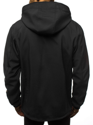 Férfi softshell kabát fekete-sárga OZONEE GE/12266