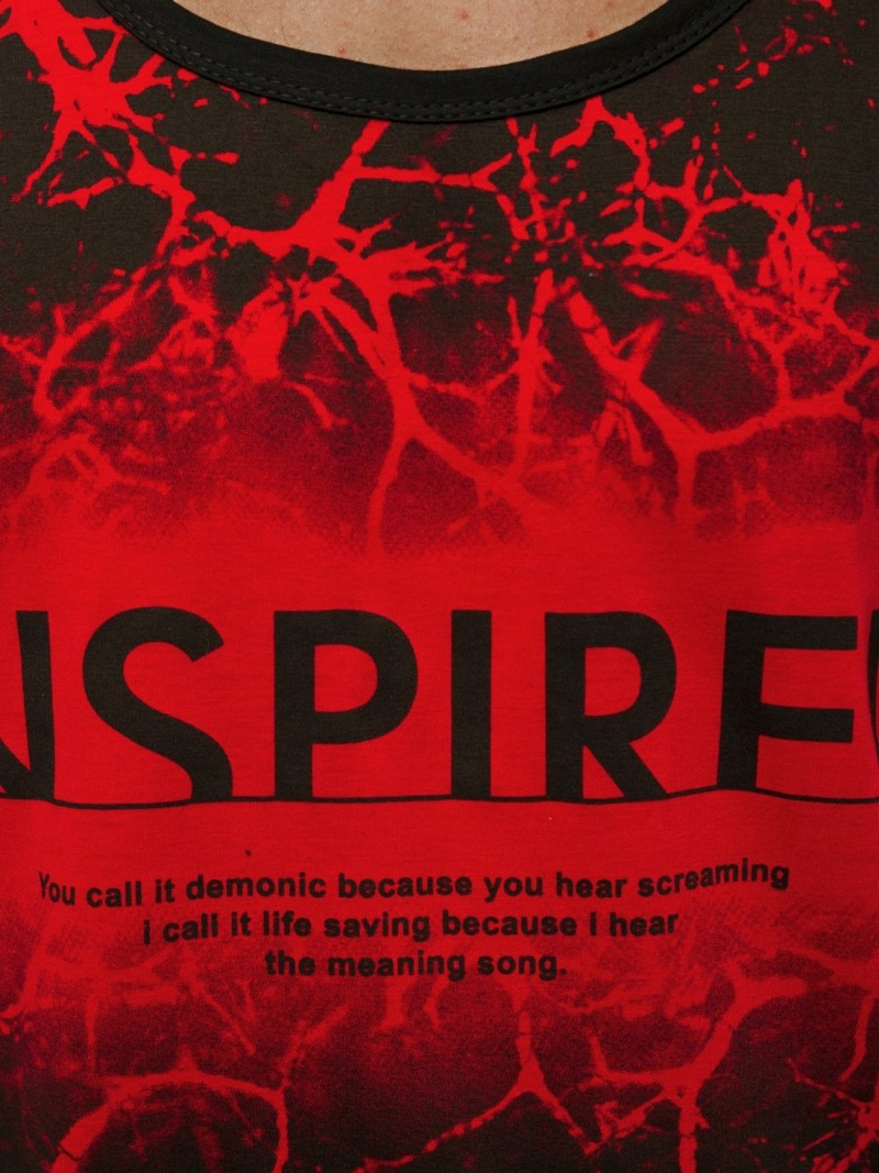 Férfi trikó Piros OZONEE JS/SS11050